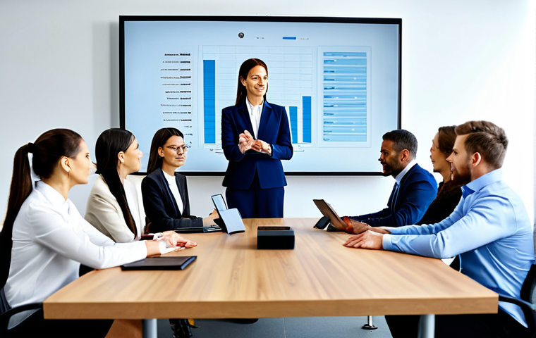 경영학의 최근 동향 - **
A modern office interior in Moscow, flooded with natural light. A young, professional woman is ... 경영학의 최근 동향 - **
A modern office interior in Moscow, flooded with natural light. A young, professional woman is ...