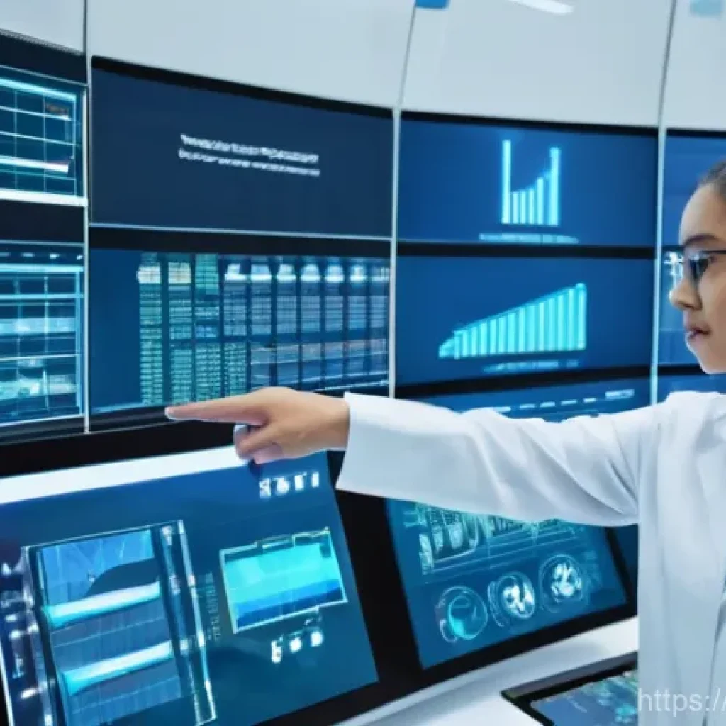 제조업 혁신 - **Prompt 1: "Real-time Industrial Data Hub"**
"A wide-angle shot of a sophisticated, brightly li...