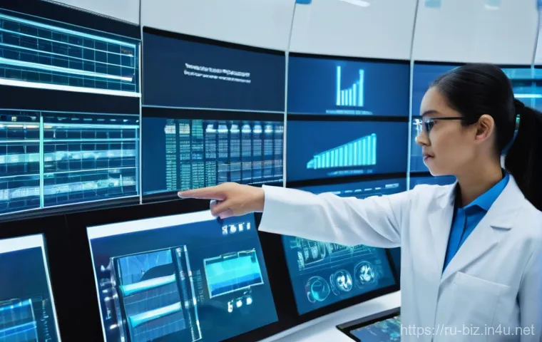 제조업 혁신 - **Prompt 1: "Real-time Industrial Data Hub"**
"A wide-angle shot of a sophisticated, brightly li...