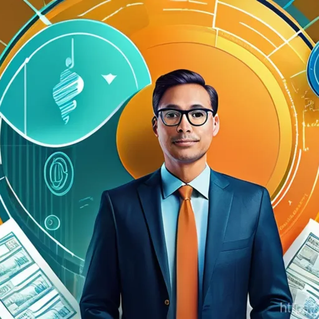 경제적 리스크 관리 - **Prompt:** A confident young adult woman, dressed in a comfortable, stylish, everyday outfit, sits ...