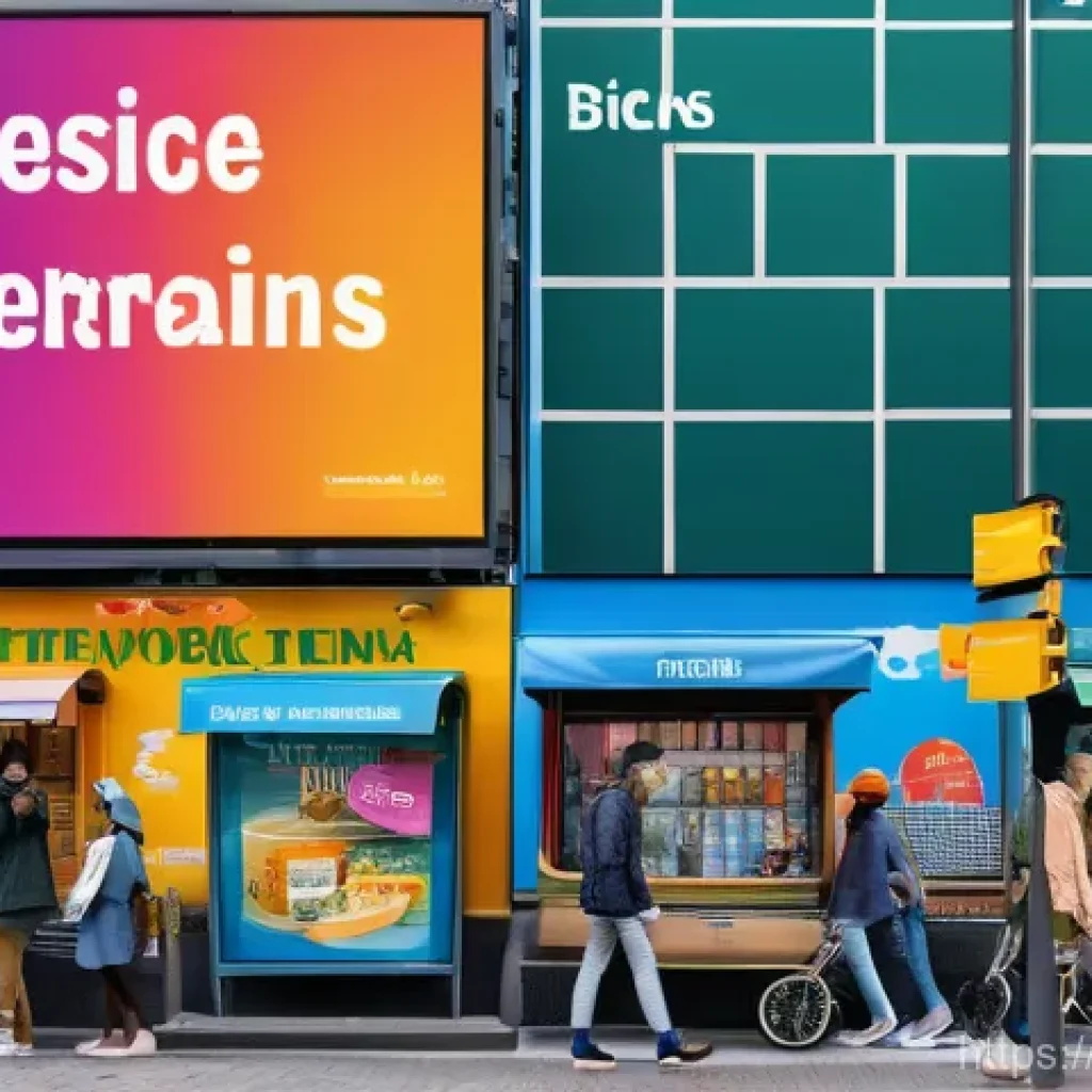 시장 세분화 전략 - **Image Prompt 1: The Contrast of Marketing Strategies**
A split image depicting two contrasting...