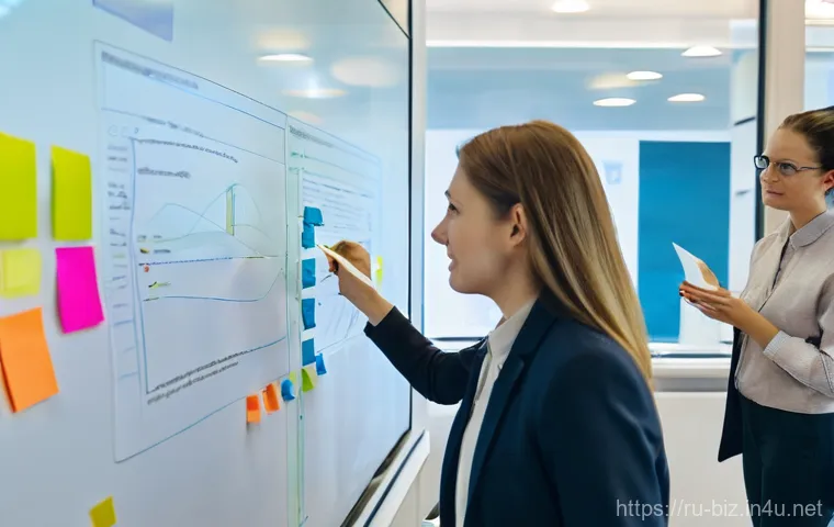 조직 혁신 - **Digital Transformation in a Russian Metropolis**
A group of diverse Russian professionals (men... 조직 혁신 - **Digital Transformation in a Russian Metropolis**
A group of diverse Russian professionals (men...